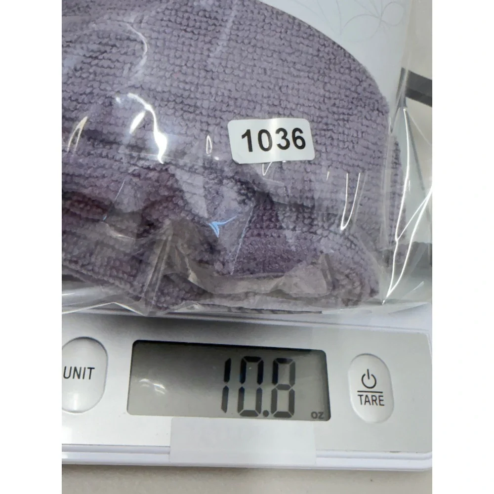 Gaiam Yoga Mat Towel Purple Super Absorbent Quick Drying 68